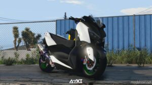 GTA 5 Yamaha Vehicle Mod: X-Max 300 2017 Tuning Add-On 1.0.1 (Image #4)