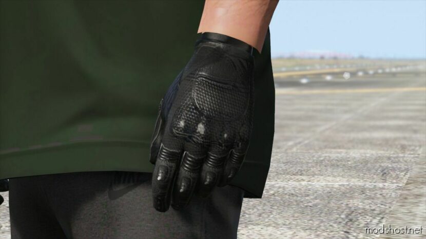 GTA 5 Player Mod: RST Motorcycle Gloves (Featured)