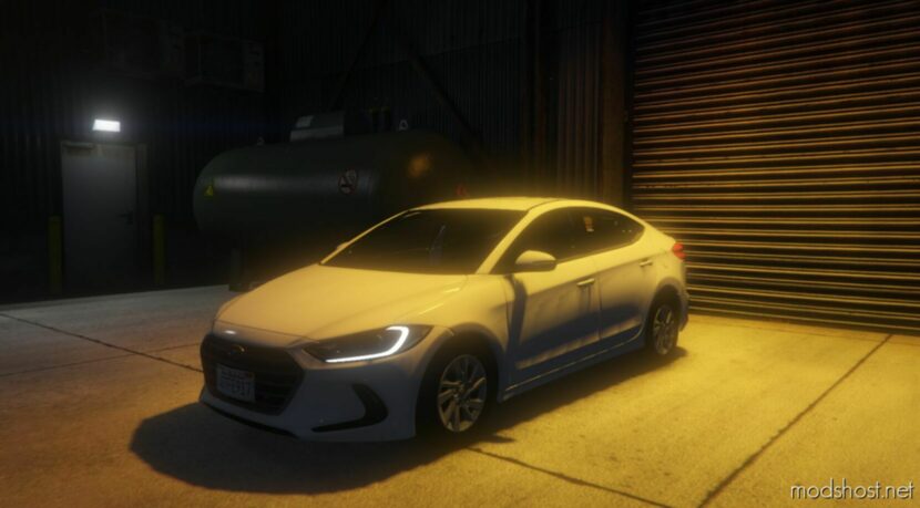 GTA 5 Vehicle Mod: Hyundai Elantra 2017 Replace V2.0 (Featured)