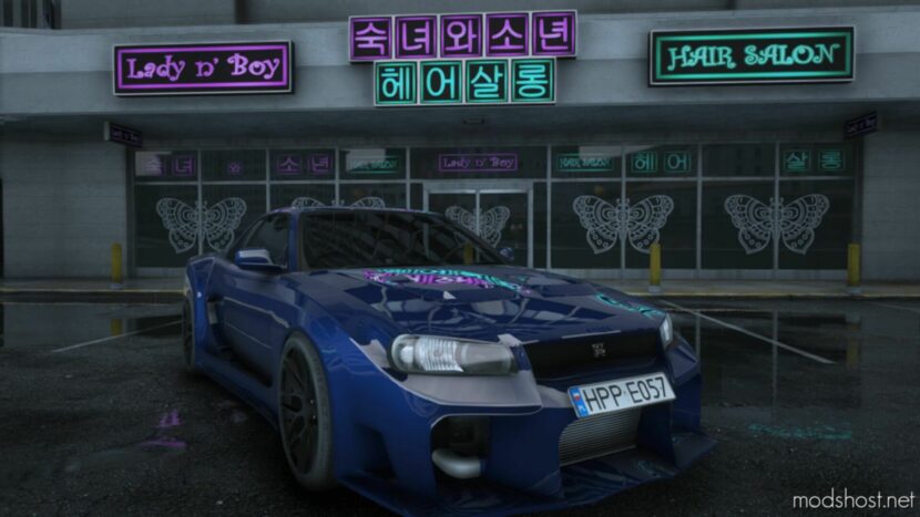 GTA 5 Nissan Vehicle Mod: Skyline GT-R R34 – Beauty Of The SKY Add-On/Replace/Fivem (Featured)