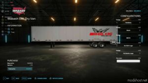 FS22 Trailer Mod: Wabash Update Coast To Coast Edition V2.0 (Image #4)