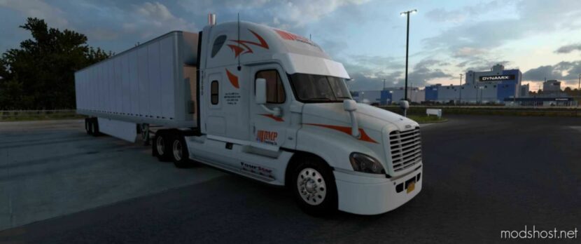 ATS Freightliner Mod: Ruda Freightliner 72 Skin DMP 1.48 (Featured)