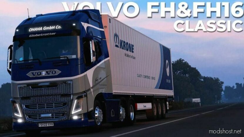 ETS2 Volvo Truck Mod: FH16 2012 Classic V28.60 (Featured)