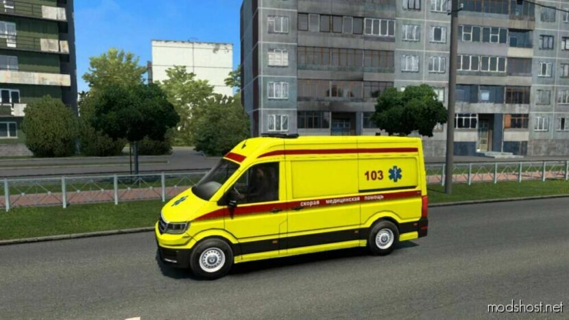 ETS2 Traffic Mod: Police & Ambulance Extended Pack (Featured)