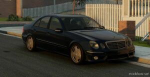 BeamNG Mercedes-Benz Car Mod: Mercedes Benz E63 W211 AMG V1.3 0.29 (Featured)