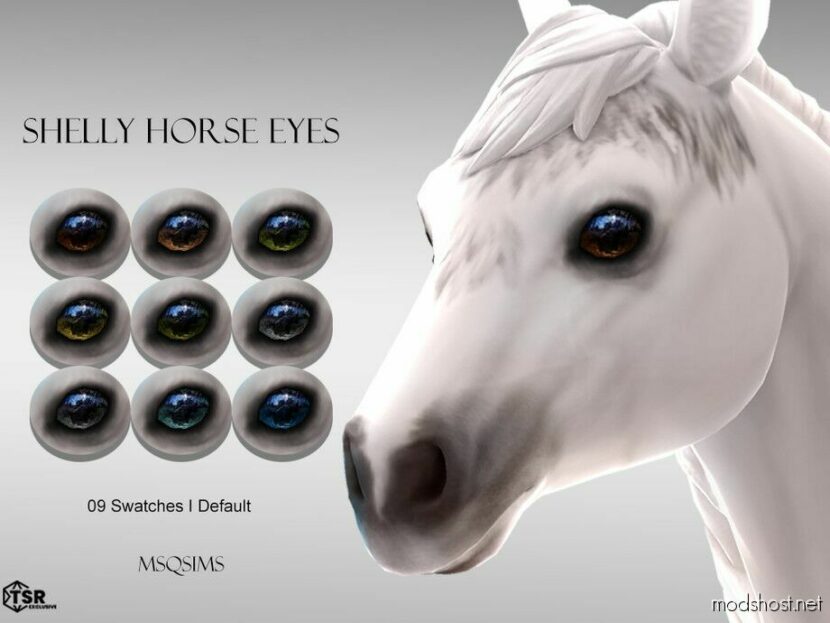 Sims 4 Mod: Shelly Horse Eyes (Featured)