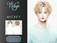 Sims 4 Male Mod: Mickey Hair (Featured)