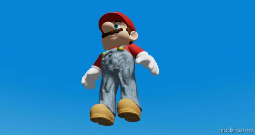 GTA 5 Player Mod: Supermario Jacked Addon PED (Featured)