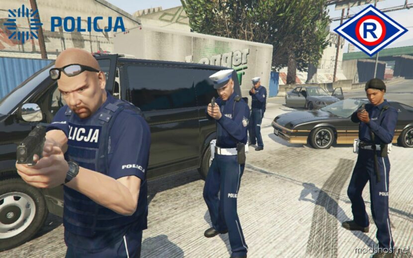 GTA 5 Player Mod: Polish Police Officers (Featured)