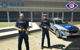 GTA 5 Player Mod: Polish Police Officers (Image #2)