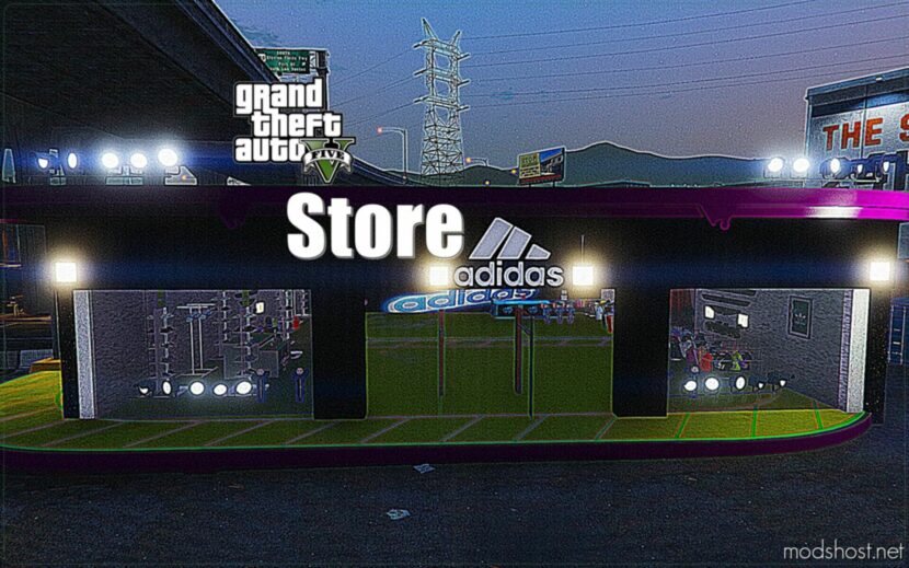 GTA 5 Map Mod: Adidas Store Add-On SP (Featured)