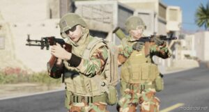 GTA 5 Player Mod: Kurdish Peshmerga Forces EUP Pack SP & Fivem Addon (Image #2)