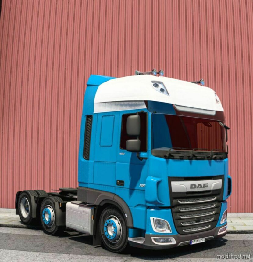 ETS2 DAF Mod: Euro 6 Skin (Featured)