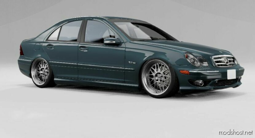 BeamNG Mercedes-Benz Car Mod: C-Class W203 0.29 (Featured)