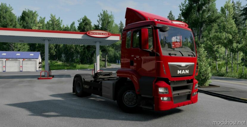 BeamNG MAN Truck Mod: Tgx/Tgs 0.29 (Featured)