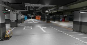 BeamNG Map Mod: Kamurocho Underground CAR Park Showroom 3.5 0.29 (Featured)