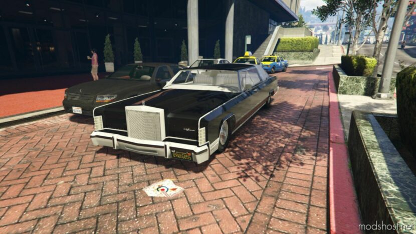 GTA 5 Vehicle Mod: Lincoln Town CAR 1979 Limousine Add-On (Featured)