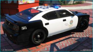 GTA 5 Vehicle Mod: Police Bravado Buffalo S Add-On / Fivem | Extras | Tuning | Call Sign System V1.4 (Image #2)