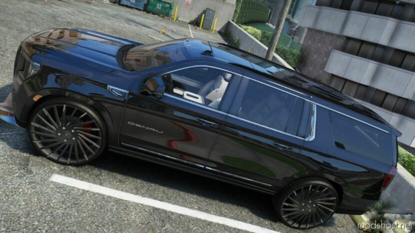 GTA 5 Vehicle Mod: GMC Yukon Denali 2020 (Featured)