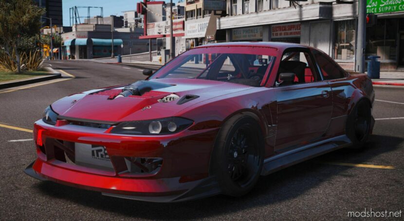 GTA 5 Nissan Vehicle Mod: S14.5 Drift Add-On | Fivem | Template V1.1 (Featured)