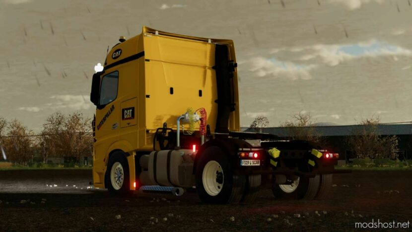 FS22 Mercedes-Benz Truck Mod: Actros Caterpillar (Featured)