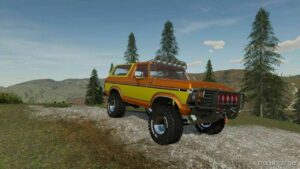 FS22 Ford Car Mod: Bronco Custom 1978 V2.0 (Image #6)