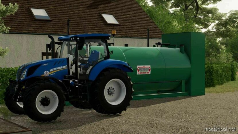 FS22 Placeable Mod: Beiser Multi Liquid Tank V1.5 (Featured)