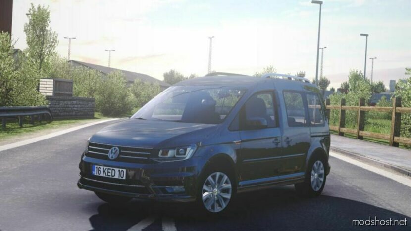 ETS2 Volkswagen Car Mod: Caddy 1.48 (Featured)