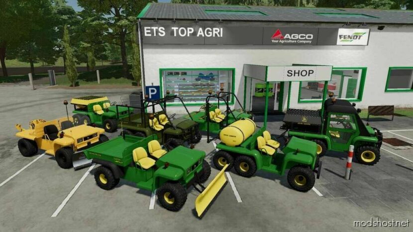 FS22 John Deere Vehicle Mod: Gator Pack V1.0.0.2 (Featured)