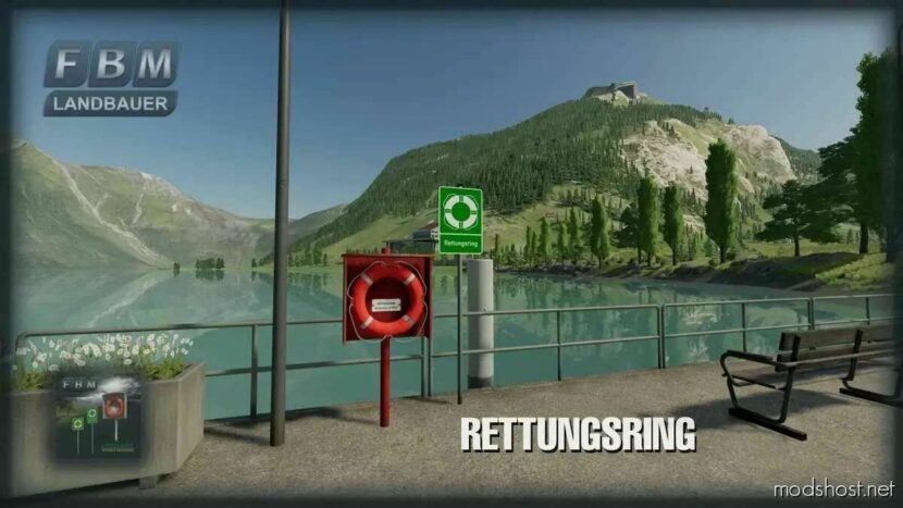 FS22 Placeable Mod: Lifebuoy (Featured)