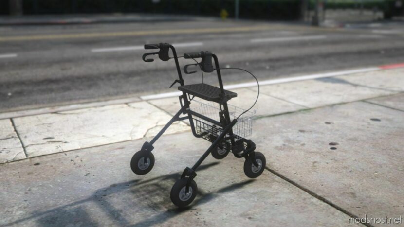 GTA 5 Vehicle Mod: Rollator Walker Replace | Fivem (Featured)