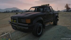 GTA 5 Toyota Vehicle Mod: 1985 Toyota Pickup SR5 4×4 From Back To The Future Add-On | Vehfuncs V V1.1 (Image #2)