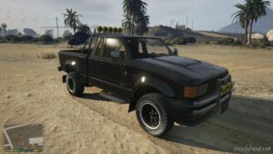 GTA 5 Toyota Vehicle Mod: 1985 Toyota Pickup SR5 4×4 From Back To The Future Add-On | Vehfuncs V V1.1 (Image #3)