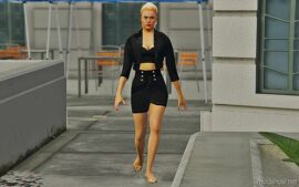 GTA 5 Player Mod: Wwe-Lana Add-On PED / Fivem (Image #4)