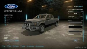 FS22 Ford Car Mod: F150 V8 V1.2 (Image #4)