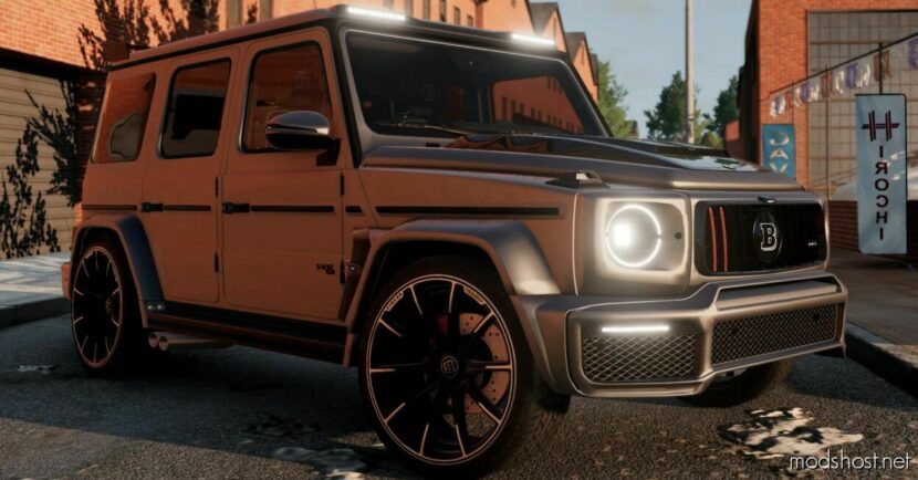 BeamNG Brabus Car Mod: Mercedes G-Class G900 Brabus 0.29 (Featured)