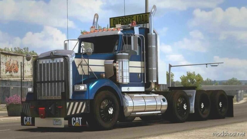 ATS Kenworth Truck Mod: W900B 1.48 (Featured)