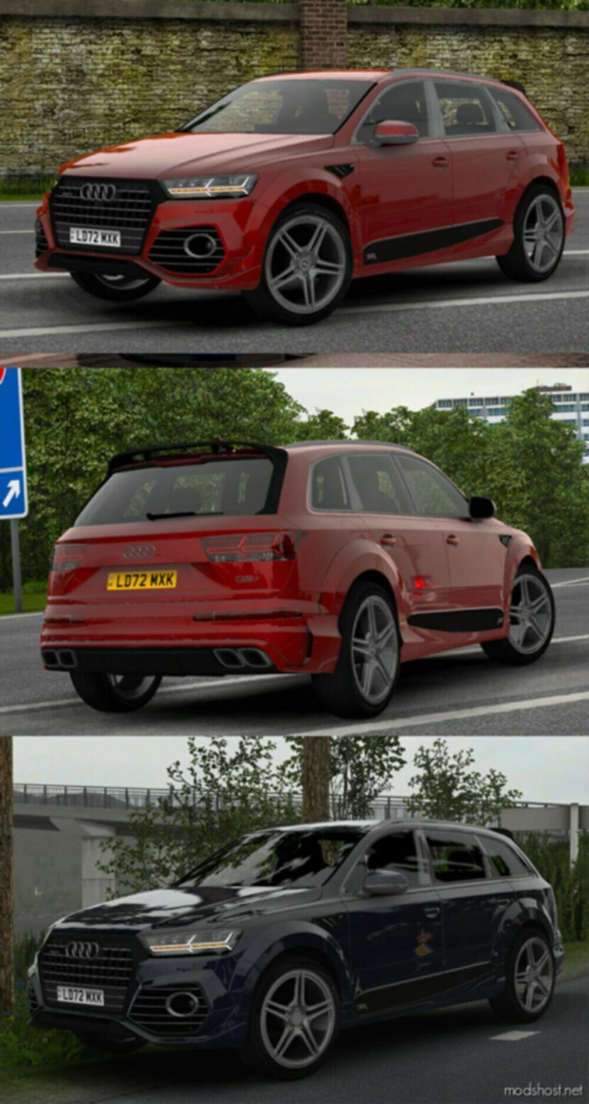 ETS2 Audi Car Mod: SQ7 4M V1.5 1.48 (Featured)