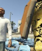 GTA 5 Player Mod: Hermès BAG For Franklin (Image #3)