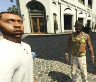 GTA 5 Player Mod: Hermès BAG For Franklin (Image #4)