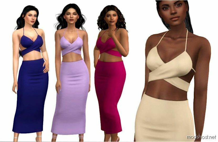 Sims 4 Adult Clothes Mod: Alani TOP (Featured)