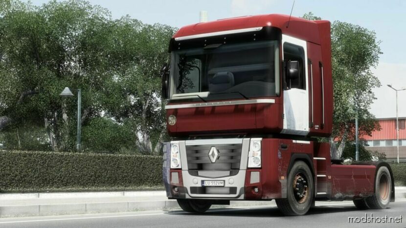 ETS2 Renault Mod: Magnum By Knox Paintable Skin (Featured)