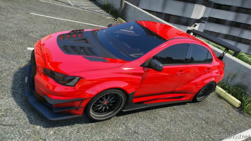 GTA 5 Mitsubishi Vehicle Mod: Lancer Evolution X (Featured)