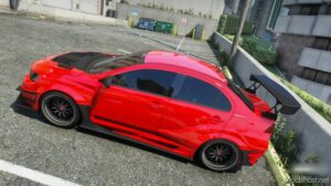 GTA 5 Mitsubishi Vehicle Mod: Lancer Evolution X (Image #2)