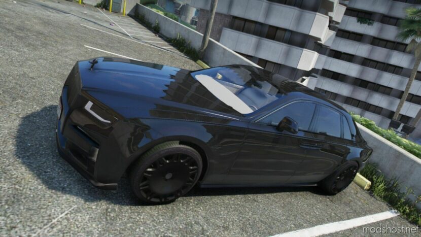 GTA 5 Rolls Royce Vehicle Mod: Rolls-Royce Ghost Brabus 700 2023 (Featured)