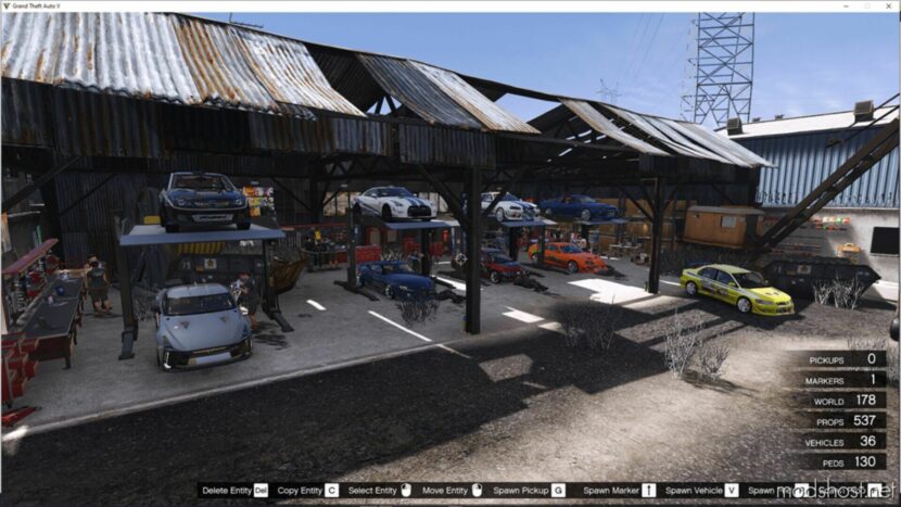 GTA 5 Map Mod: Garage Area V1.1 (Featured)