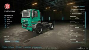 FS22 Tatra Truck Mod: Phöenix 4×4 (Real GPS) (Image #3)