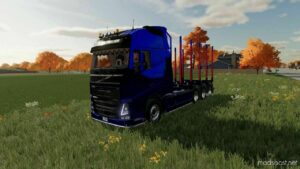 FS22 Volvo Truck Mod: FH16 Wood With Autoload (Image #4)