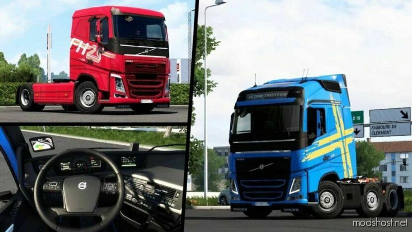 ETS2 Volvo Truck Mod: FH & FH16 2012 Reworked V1.5.3 (Featured)