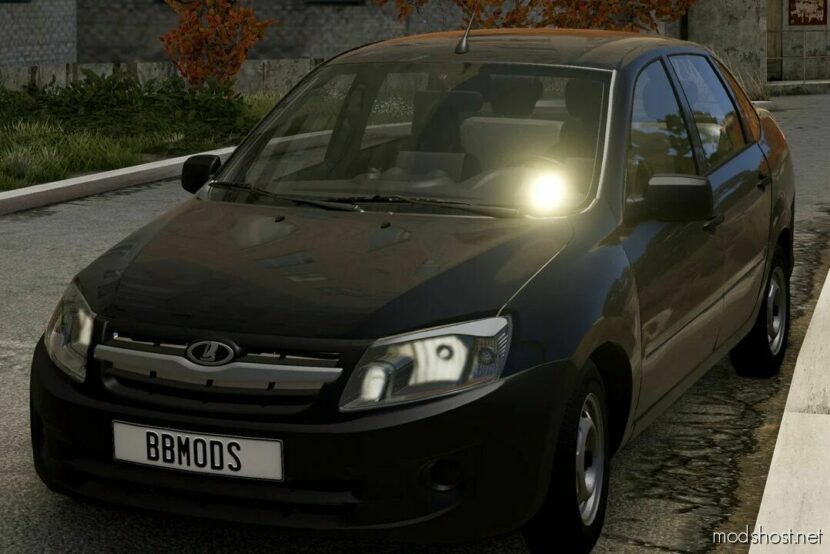 BeamNG Lada Car Mod: Granta 2011-2018 Free V2.0 0.29 (Featured)